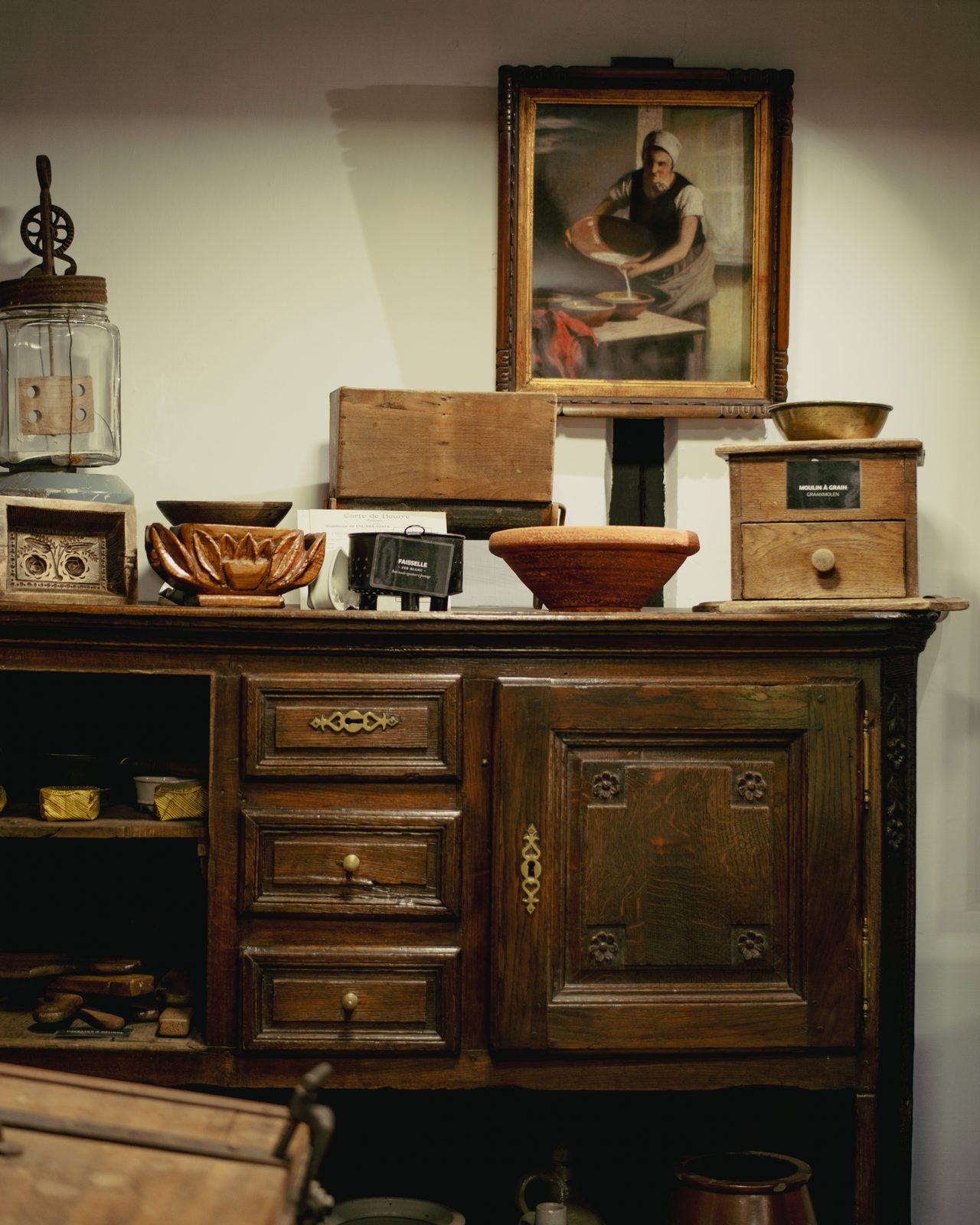 Le buffet de la maison rurale