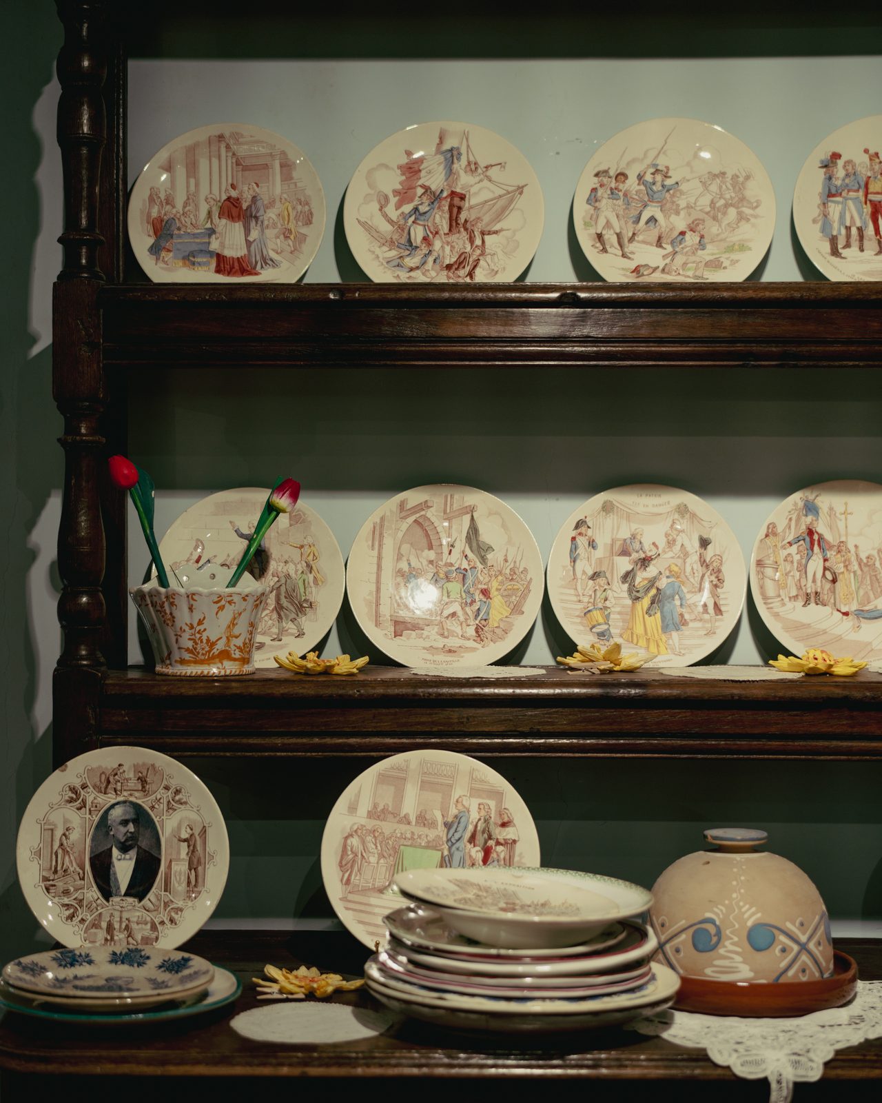 Les assiettes historiques